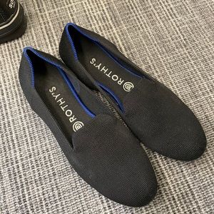 Rothy’s black loafer